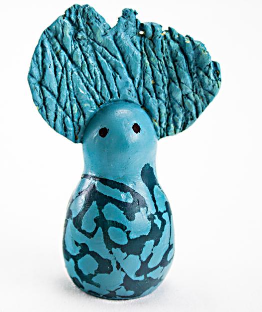 Alien 343 - Blue Cabbage Angel